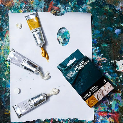Winsor & Newton Winton Oil Color Paint Set, Metallics, 3 x 37ml Tubes