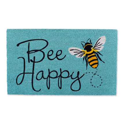 DII Natural Coir Doormat, Fun Greeting Mat, Bee Ha