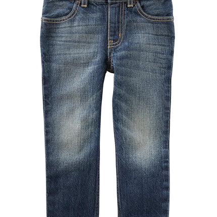OshKosh B'Gosh Boys' Straight Jeans, Anchor Dark, 