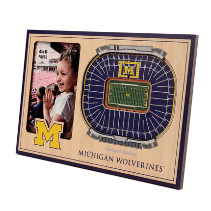 YouTheFan NCAA Michigan Wolverines 3D StadiumView 