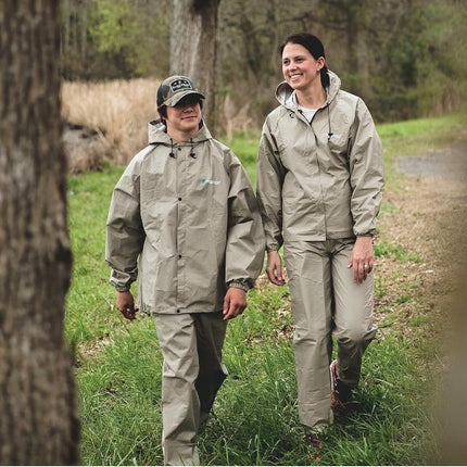 FROGG TOGGS Women's Ultra-Lite2 Waterproof Breathable Protective Rain Suit, Carbon, XX-Large