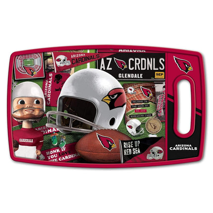 YouTheFan NFL Arizona Cardinals Retro Series Cutting Board