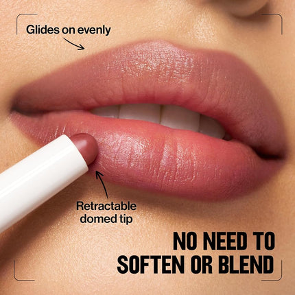 REVLON PhotoReady Blur Liner, Soft Matte Lip Makeup to Overline for Instant Natural, Fuller-Looking Lips, 008 Hazy, 0.05 oz
