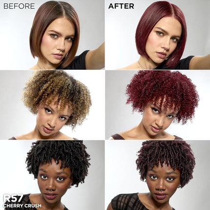 Feria Power Reds Hair Color, R57 Intense Medium Auburn (Packaging May Vary)