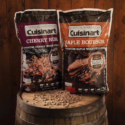 Cuisinart CWPL-202 Gránulos de madera prémium para ahumar cereza y ron, 9.07 kg