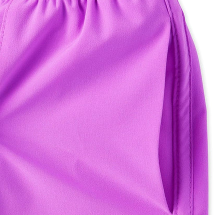 The Children's Place Girls' Active Pull on Stretchy Waistband Flowy Short, Dynamic Lilac, XX-Large