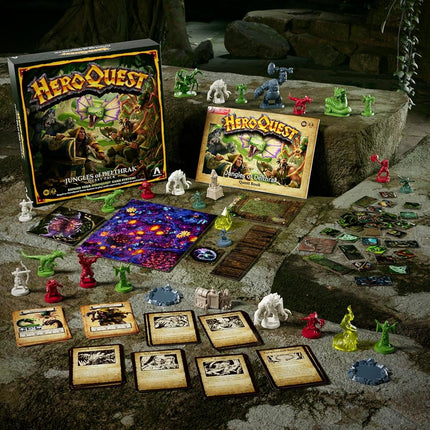 Avalon Hill HeroQuest Jungles of Delthrak Quest Pack, Requires HeroQuest Game System to Play, Roleplaying Games - English Version