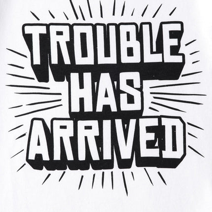 The Children's Place Baby Boys' and Toddler Assorted Everyday Long Sleeve Graphic T-Shirts,multipacks, Cutness/Trouble 2-Pack, 12-18 Months
