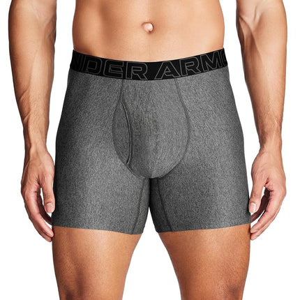Under Armour Men's Tech 1-Pack Boxer Brief, 6" Inseam, All-Day Comfort & Ultra-Soft