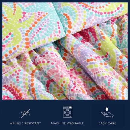 Nautica Kids - Full/Queen Comforter Set, Soft Bedding with Matching Shams & Throw Pillow, Kids Home Decor, Oeko-Tex Certified (Sutton Palm Trees Aqua, Full/Queen)