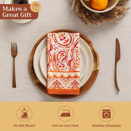 Maison d' Hermine Cloth Napkins Set of 4 Reusable 100% Cotton (20" x 20")