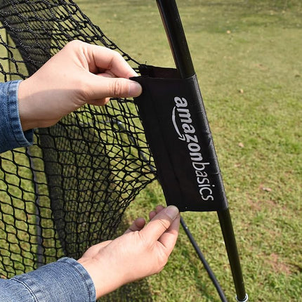 Amazon Basics Portable Driving Practice Golf Net, 2.4 meters x 2.4 meters