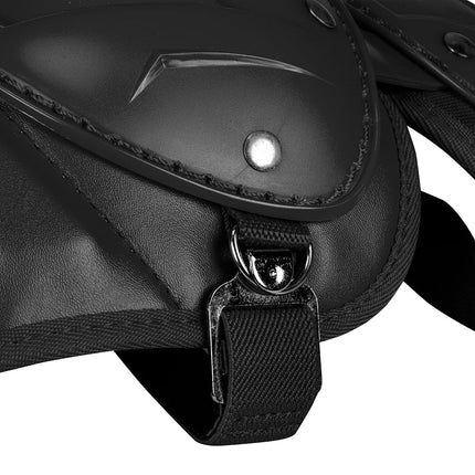 CHAMPRO Optimus MVP Double Knee Baseball Catcher’s Leg Guards, 12" Shin Length