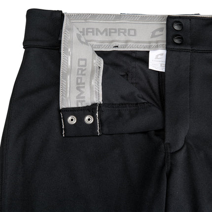 CHAMPRO Boys' Standard Triple Crown 2.0 Baseball Knickers, Black