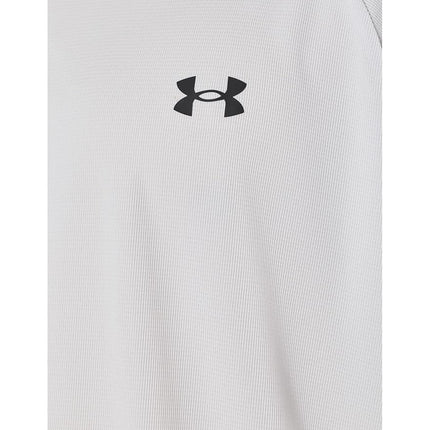 Under Armour Men's Tech Textured Short Sleeve T Shirt UA SS, (023) Distant Gray / / Black, XL