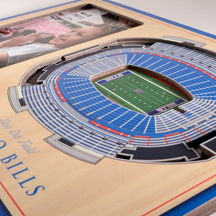 YouTheFan NFL Buffalo Bills 3D StadiumViews Picture Frame