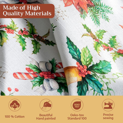 Maison d' Hermine Cloth Napkins Set of 4 Reusable 100% Cotton (20" x 20")