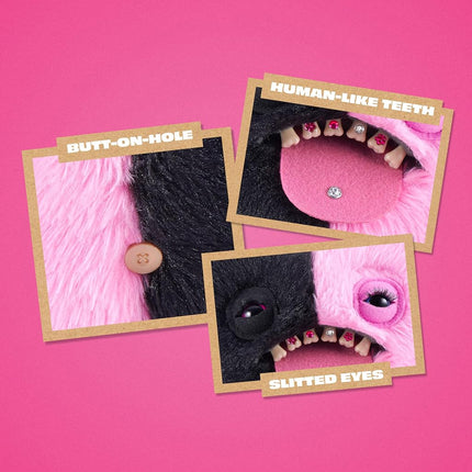 Fuggler Baddies Fuggs 9 Inch Plush Collectible (Wide Eyed Weirdo) by ZURU