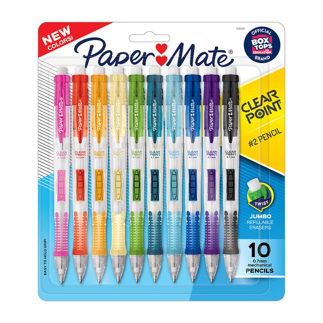 Paper Mate Clearpoint Pencils, HB #2 Lead (0.7mm),