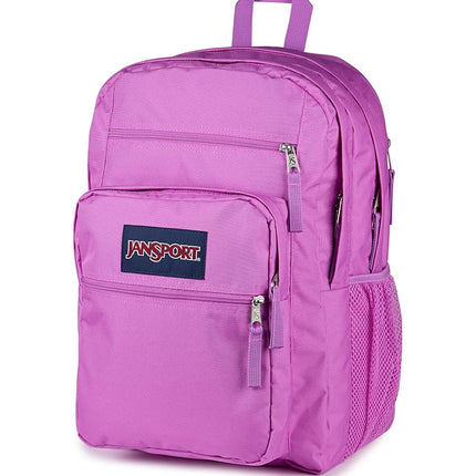 JanSport Laptop Backpack - Computer Bag with 2 Compartments, Ergonomic Shoulder Straps, 15” Laptop Sleeve, Haul Handle, Digital Fuchsia, One Size, Big Student