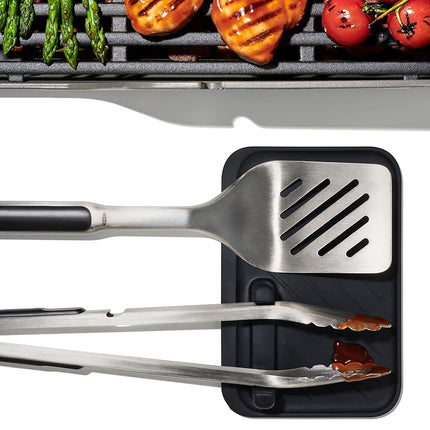 OXO Outdoor 3-Piece Grilling Tool Set with Tool Rest