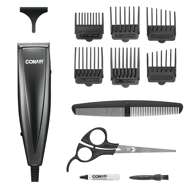 CONAIR Conair simple cut 12-piece haircut kit, 0.95 pounds