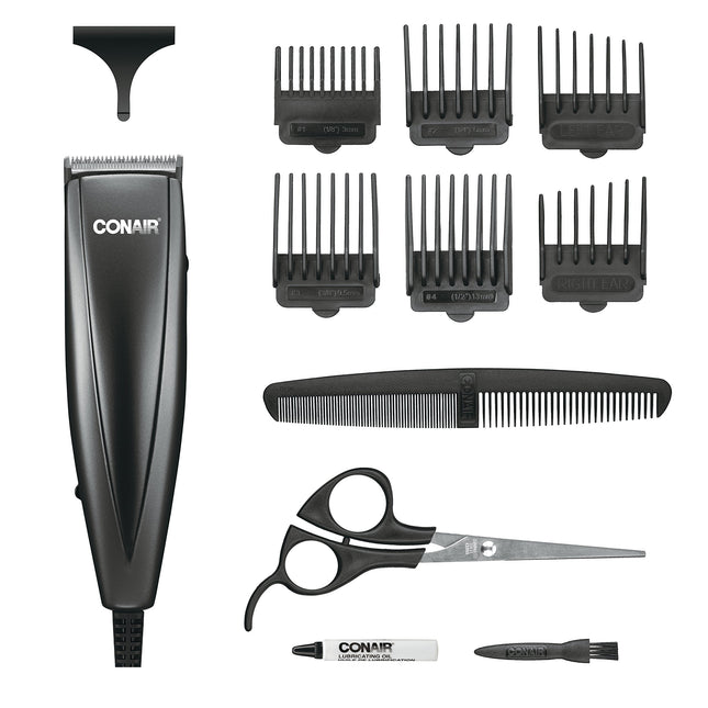 CONAIR Conair simple cut 12-piece haircut kit, 0.9
