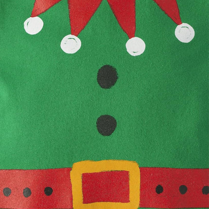 The Children's Place Baby Boys' Long Sleeve Christmas Graphic T-Shirt, Christmas Elf, 3-6 Months
