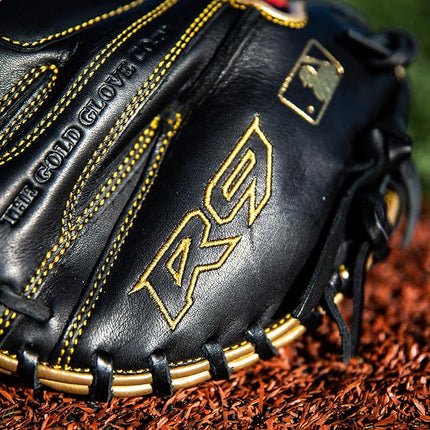 Rawlings | R9 Baseball Catcher's Training Mitt | 27" |1-Piece Solid Web | Right Hand Throw