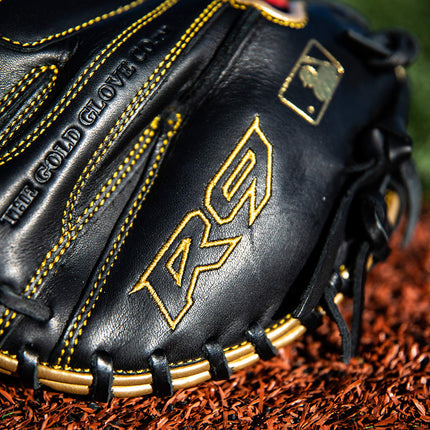 Rawlings | R9 Baseball Catcher's Training Mitt | 27" |1-Piece Solid Web | Right Hand Throw