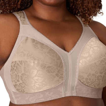 Playtex Women's 18 Hour Original Comfort Strap Wirefree Bra, Toffee,36C