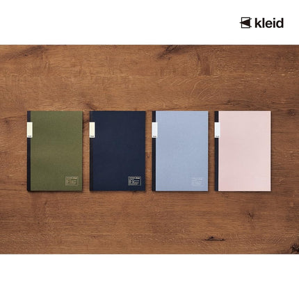 Kleid 8406 Notebook, Nakamura Printshop x Kleid, 0.08 inch (2 mm) Flat Notebook, Light Blue, A5, 0.08 inch (2 mm) Graph