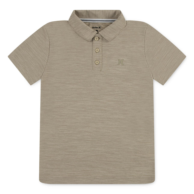 Hurley Boys' Performance Polo Shirt, Rattan Heathe