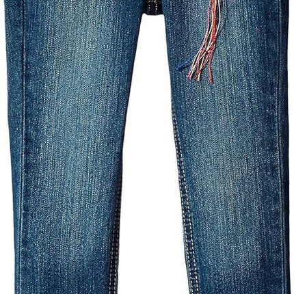 Lucky Brand Girls' Stretch Denim Jeans, Skinny Fit Pants with Zipper Closure & 5 Pockets, Ada Wash, 14