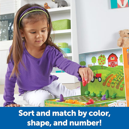 Learning Resources Veggie Farm Sorting Set