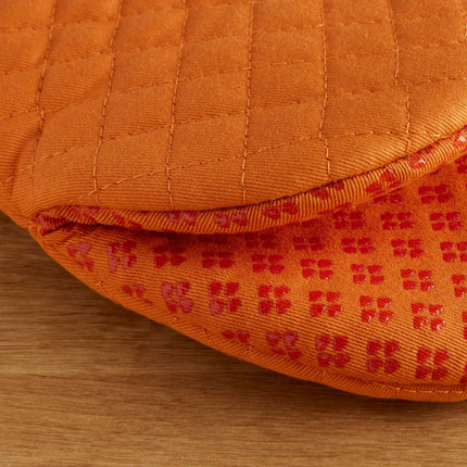KitchenAid Asteroid Mini Oven Mitt, 5.5"x8", Honey 2 Count