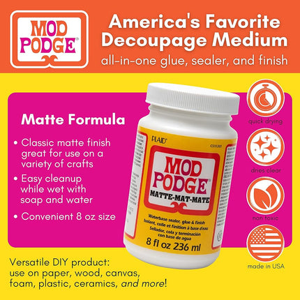 MOD Podge Matte 8OZ/236ML CS11301
