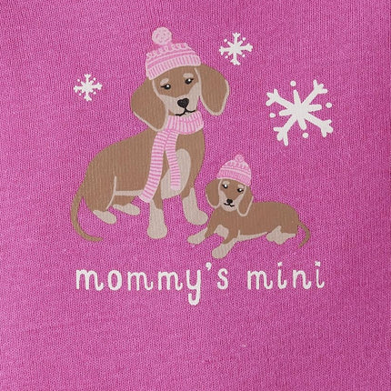 The Children's Place Ensemble de 4 bodys à manches longues pour bébés filles et nouveau-nés, automne fuchsia, 0-3 mois