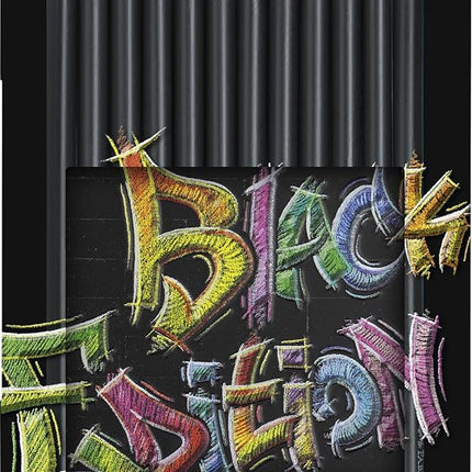 Faber-Castell Blackwood 116413 Colouring Pencils, Black Edition, 12 Metal Case