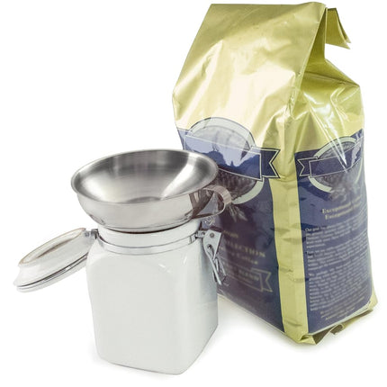Norpro Stainless Steel Wide-Mouth Funnel w/Handle