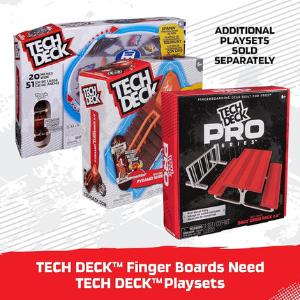 TECH Deck, Godzilla Sk8shop Fingerboard Bonus Pack, Collectible and Customizable Mini Skateboards, Kids Toys for Ages 6 and up