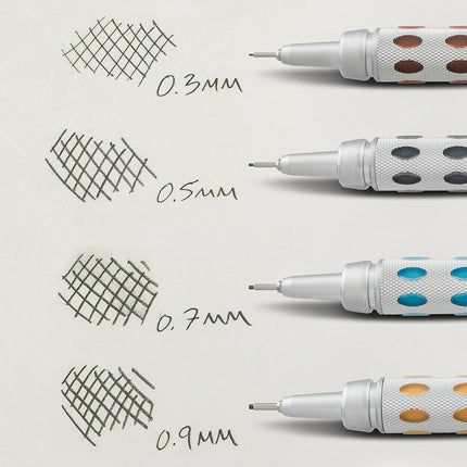 Pentel Graph Gear 1000 Automatic Drafting Pencil, 0.3mm, Brown Accents, 1 Pencil (PG1013E)