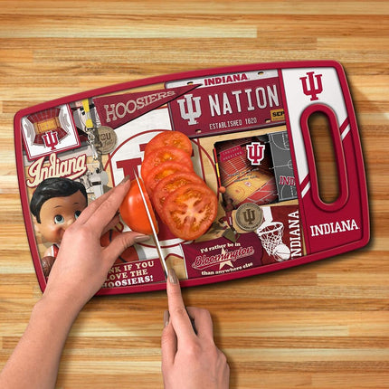 NCAA Indiana Hoosiers Retro Series Cutting Board