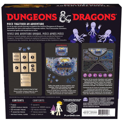 Spin Master Games Dungeons & Dragons 1000 Piece Puzzle for Adults and Kids Ages 12+