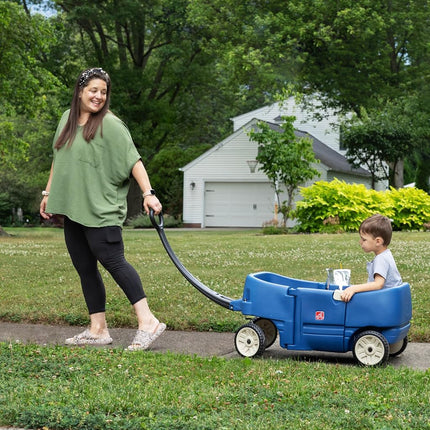 Step2 Wagon for Two Plus Blue - 708300