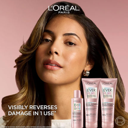 L'Oreal Paris EverPure Bonding Shampoo and Conditioner Kit for Color-Treated Hair, 6.8 Ounce (Set of 2)