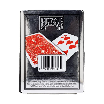 Bicycle Playing Cards Prestige (Red), Poker Size, Dura-Flex