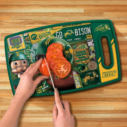 YouTheFan NCAA North Dakota State Bison Planche à découper style rétro
