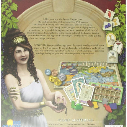 Rio Grande | Concordia | Board Game | 2-5 Players, Ages 13+