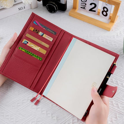 Ox Knight Leather A5 Planner Cover Fits Hobonichi Cousin, Midori & Stalogy